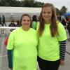 Therapist Anna Thomison, MS, LMFT with an exchange student at the NAMI Walk.